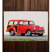 Металлическая табличка Morris Minor Traveller